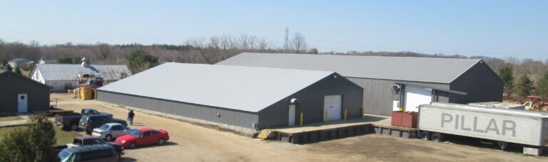 Pillar Manufacturing second warehouse building